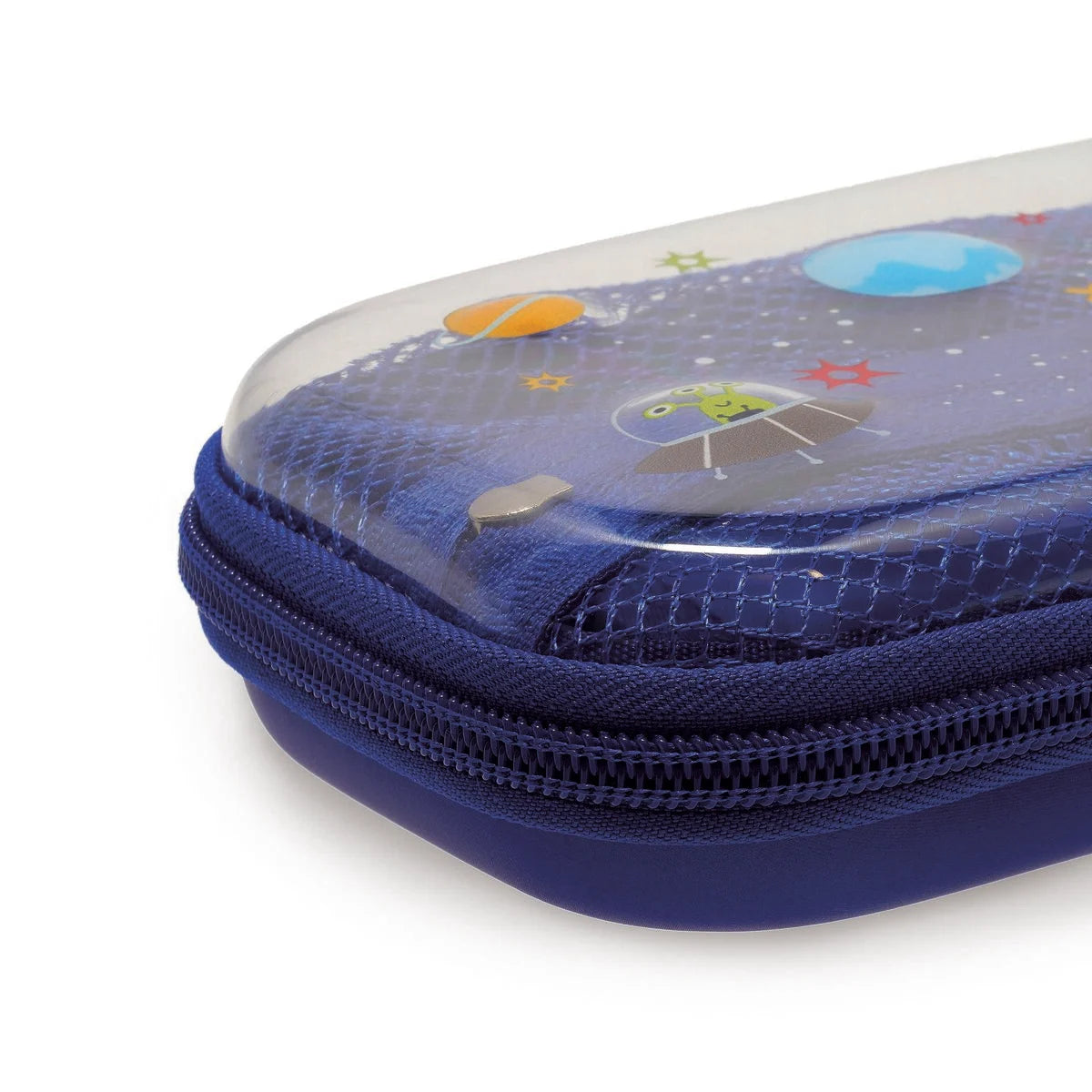 Legami Space Rigid Transparent Pencil Case - WonderWow