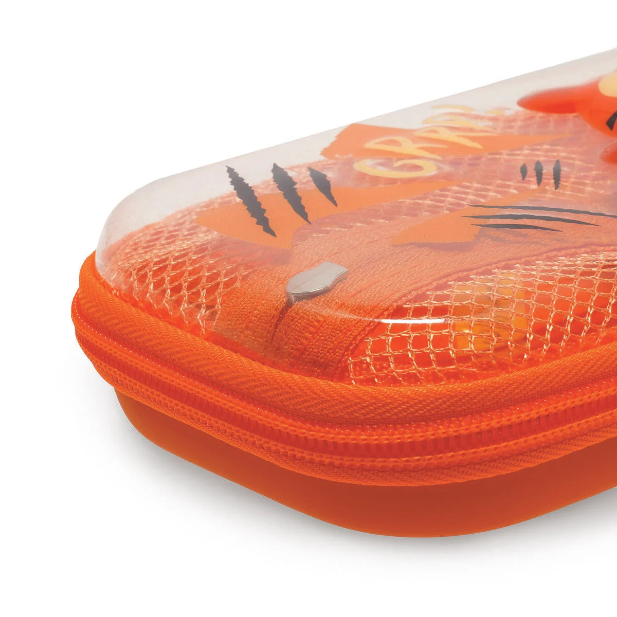 Legami Tiger Rigid Transparent Pencil Case - WonderWow