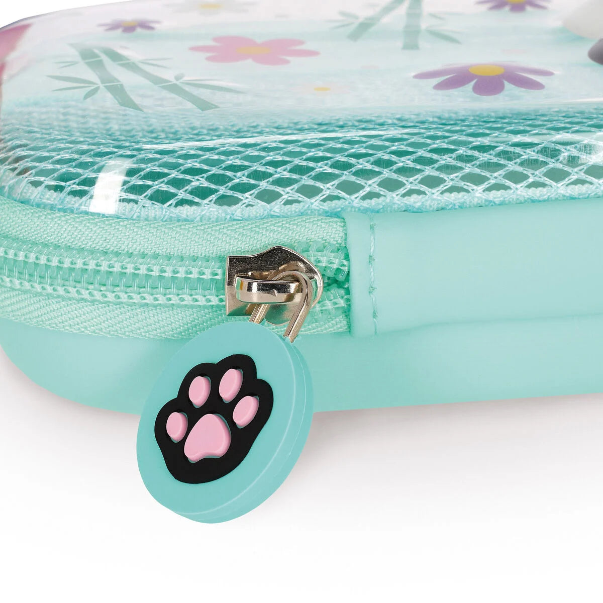 Panda Rigid Transparent Pencil Case - WonderWow