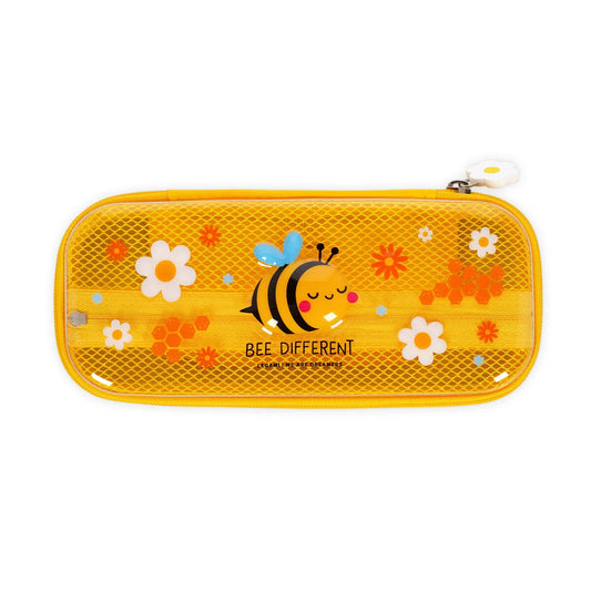 Legami Plush – Bee Rigid Transparent Pencil Case - WonderWow