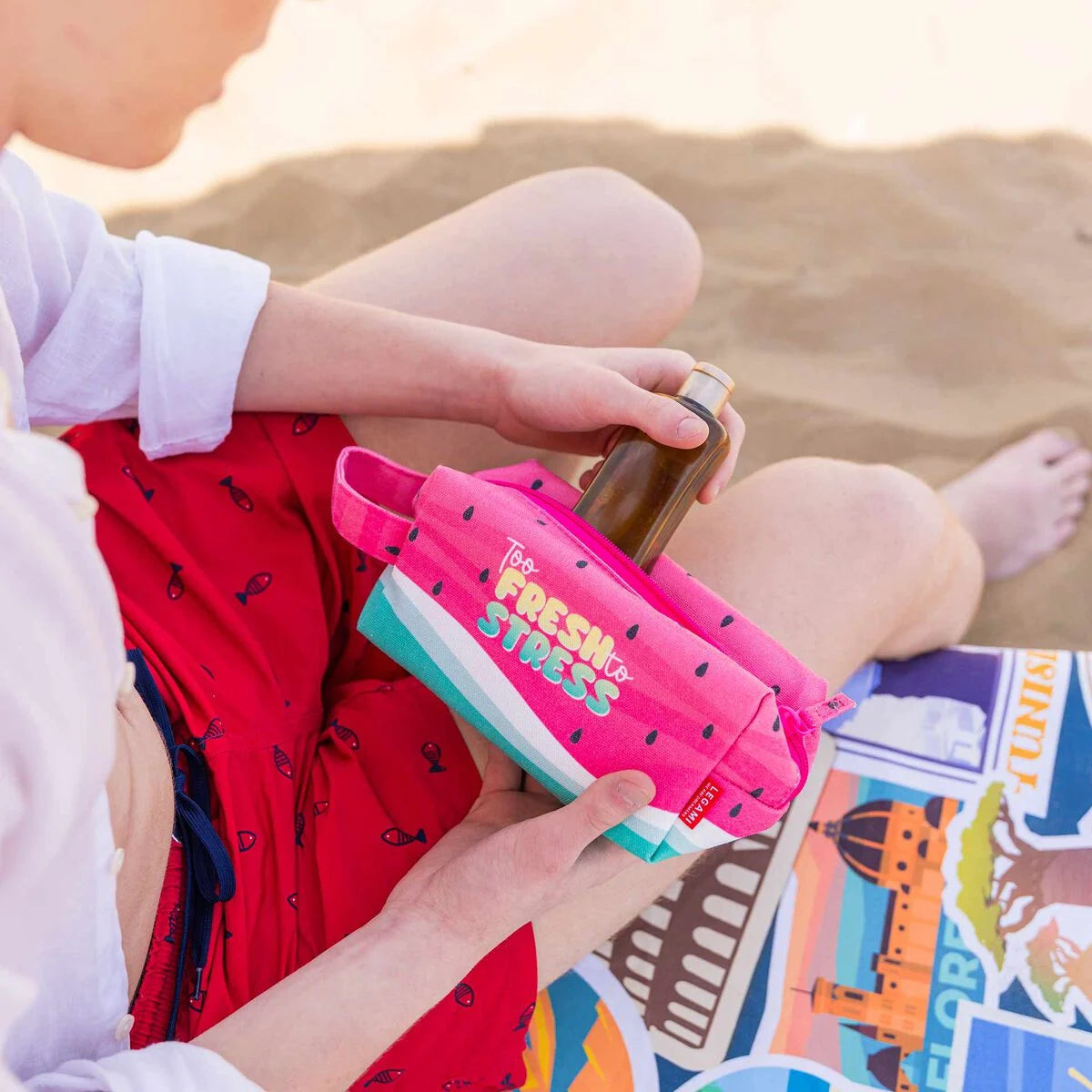Legami. Watermelon Thermal Beach Pouch