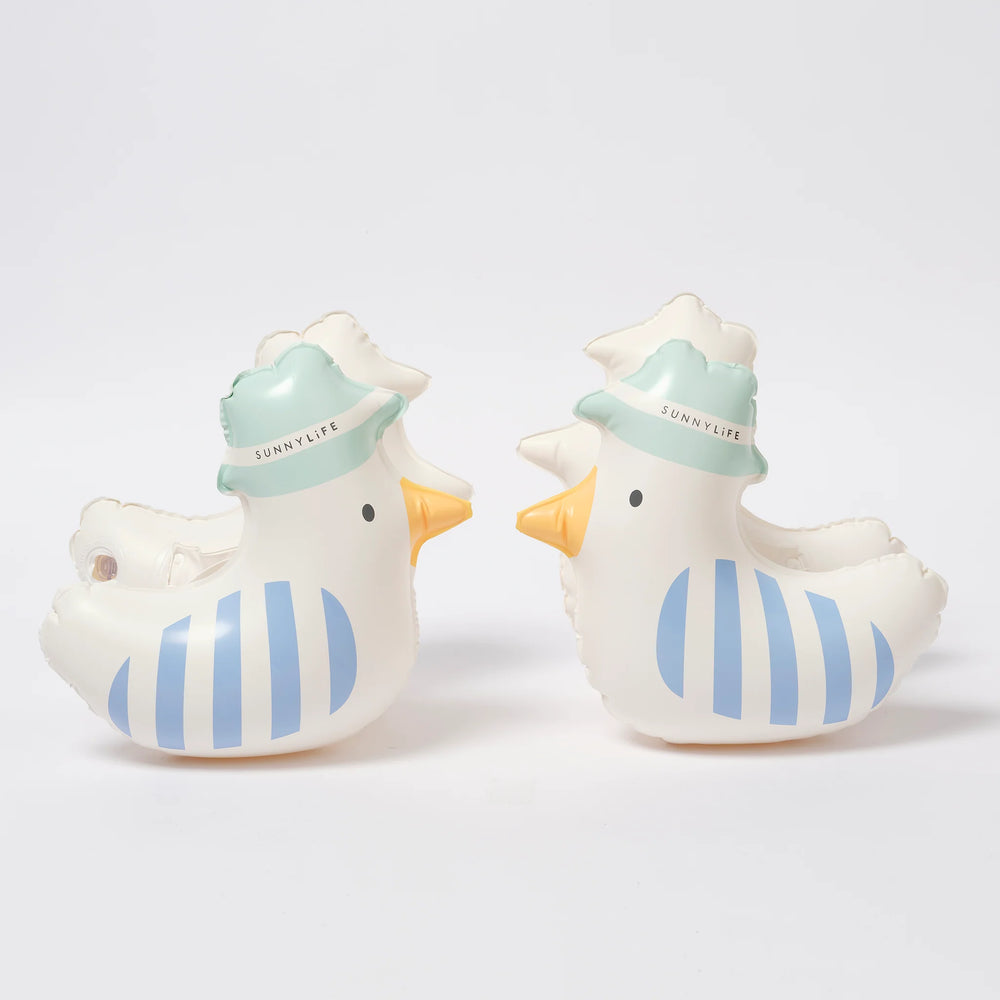 SunnyLife. Μπρατσάκια Sammy the Seagull Blue Stripe