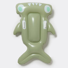 SunnyLife. Παιδικό στρώμα θαλάσσης Salty the Shark Khaki