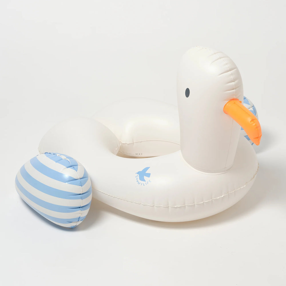 SunnyLife. Σωσίβιο Παιδικό Sammy the Seagull Blue Stripe