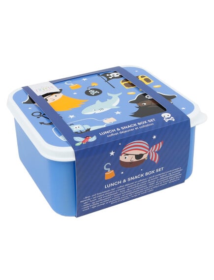 A little lovely company: Σετ 4 δοχεία φαγητού Lunch & Snack Box