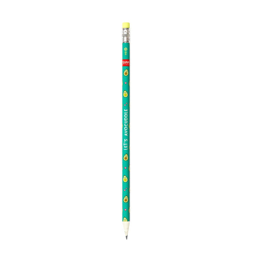 Legami  Avocado Recycled Paper Pencil - I Used to be a Newspaper