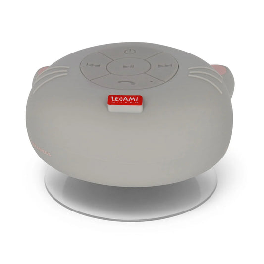 Legami Kitty Water-Resistant Bluetooth® Hands-Free Speaker - Singing In The Shower