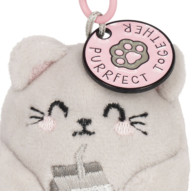 Legami Super Soft Tiny Kitty Keyring