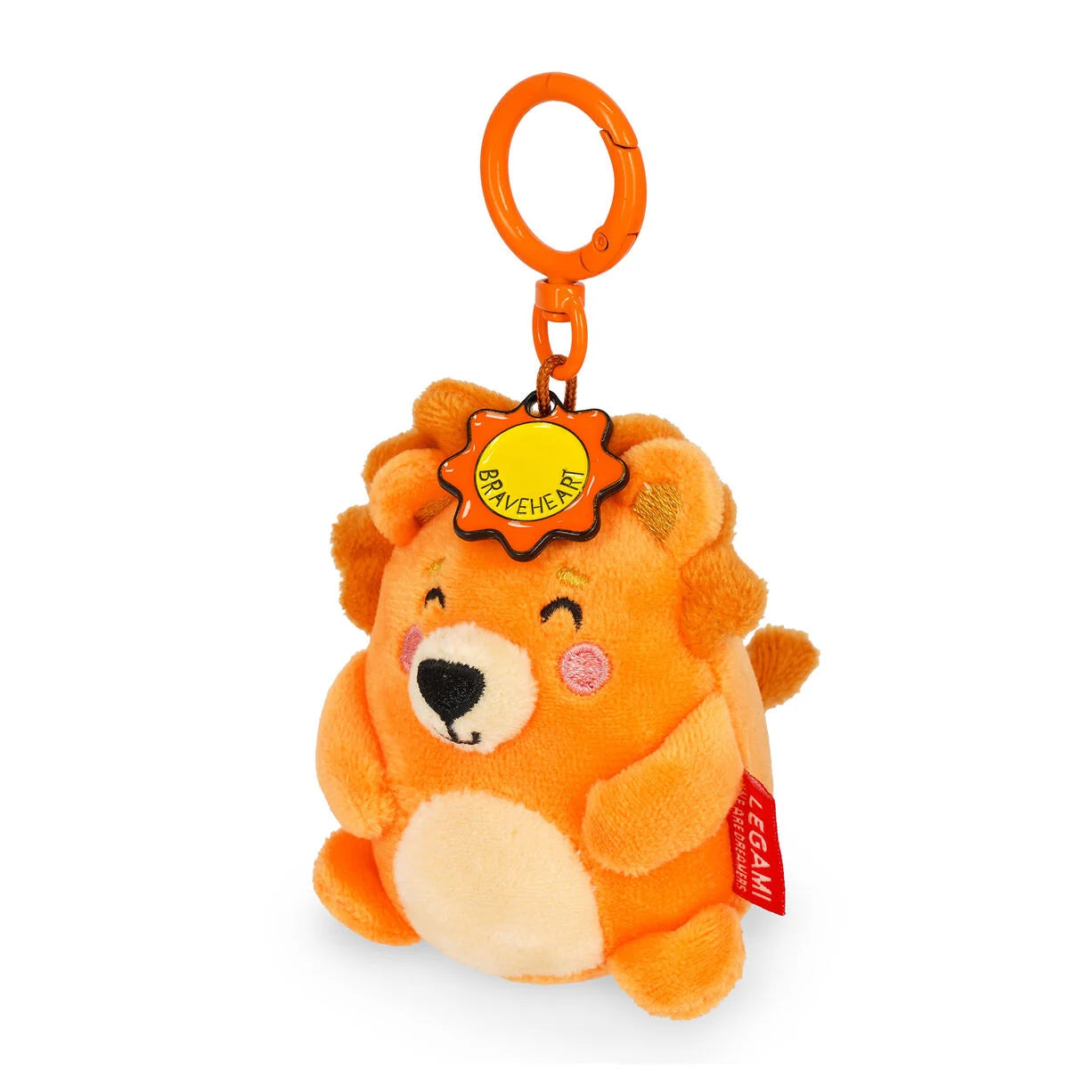 Legami Plush – Super Soft! - Tiny - Lion Keyring