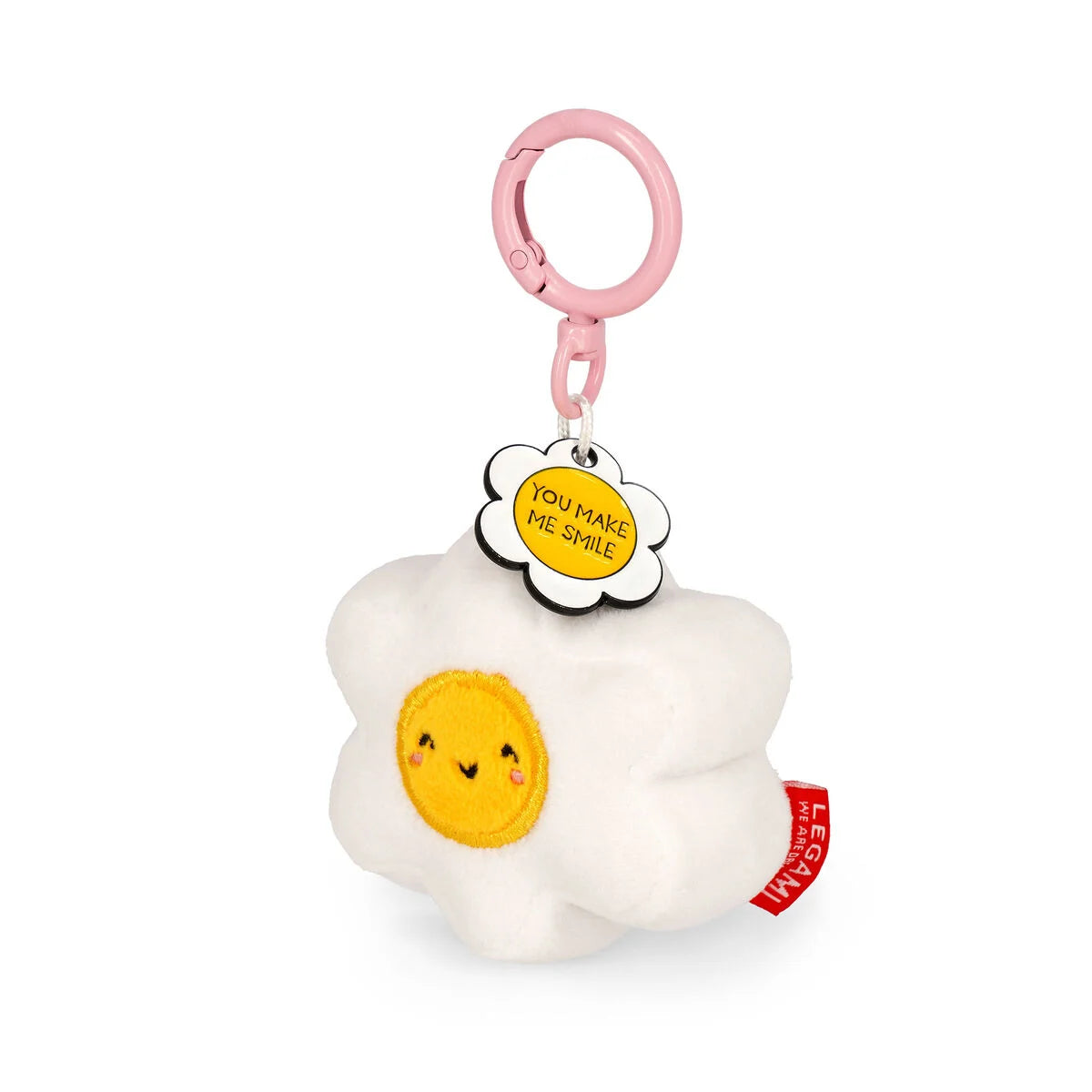 Legami Plush – Super Soft! - Tiny - Daisy -Keyring