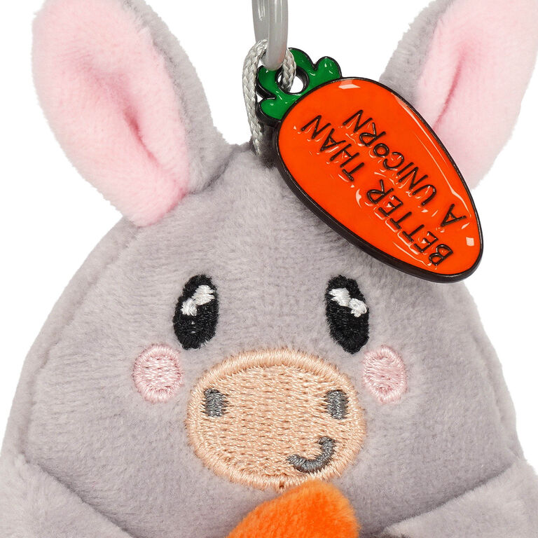 Legami Super Soft Tiny Donkey Keyring