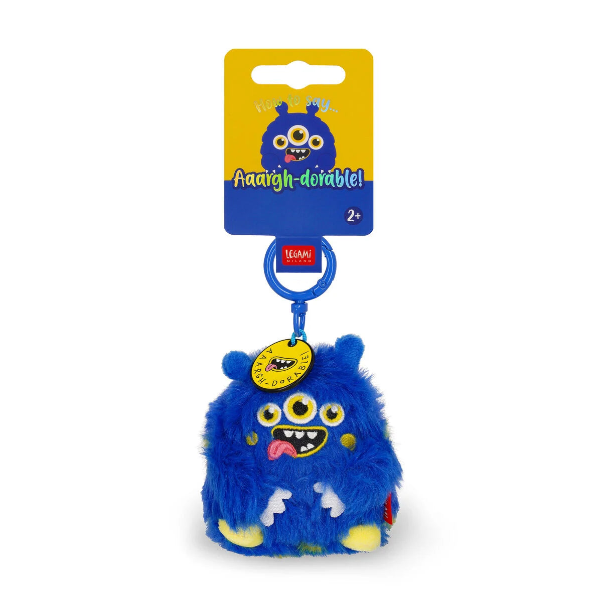 Plush Key Ring - Super Soft! - Monster - Tiny