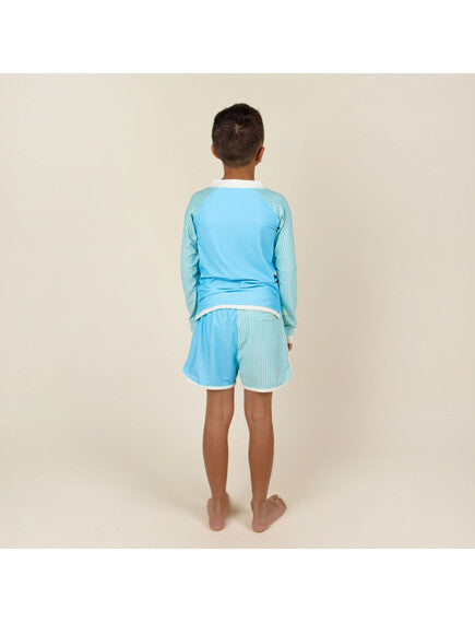 KiETLA: Μακρυμάνικη Μπλούζα με προστασία UPF50+ Blue/Stripe (2-4 ετών)