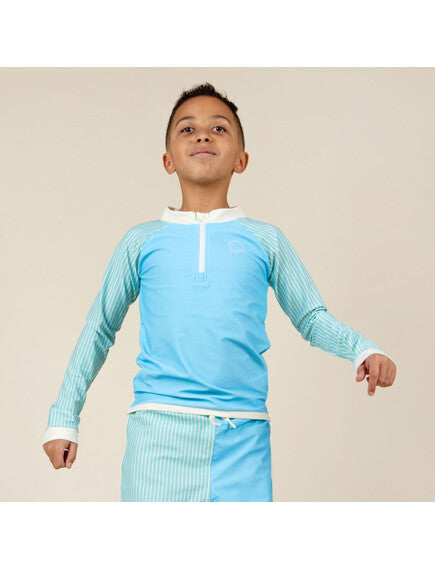 KiETLA: Μακρυμάνικη Μπλούζα με προστασία UPF50+ Blue/Stripe (2-4 ετών)