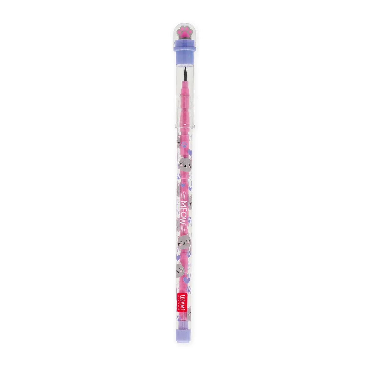 Kitty Stackable Pencil with Eraser - Take a Tip