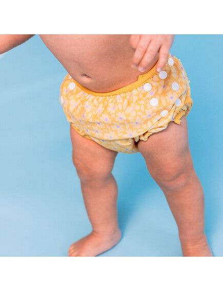 Swim Essentials Πάνα-μαγιό "Yellow Flowers" για ηλικίες 0-3 ετών