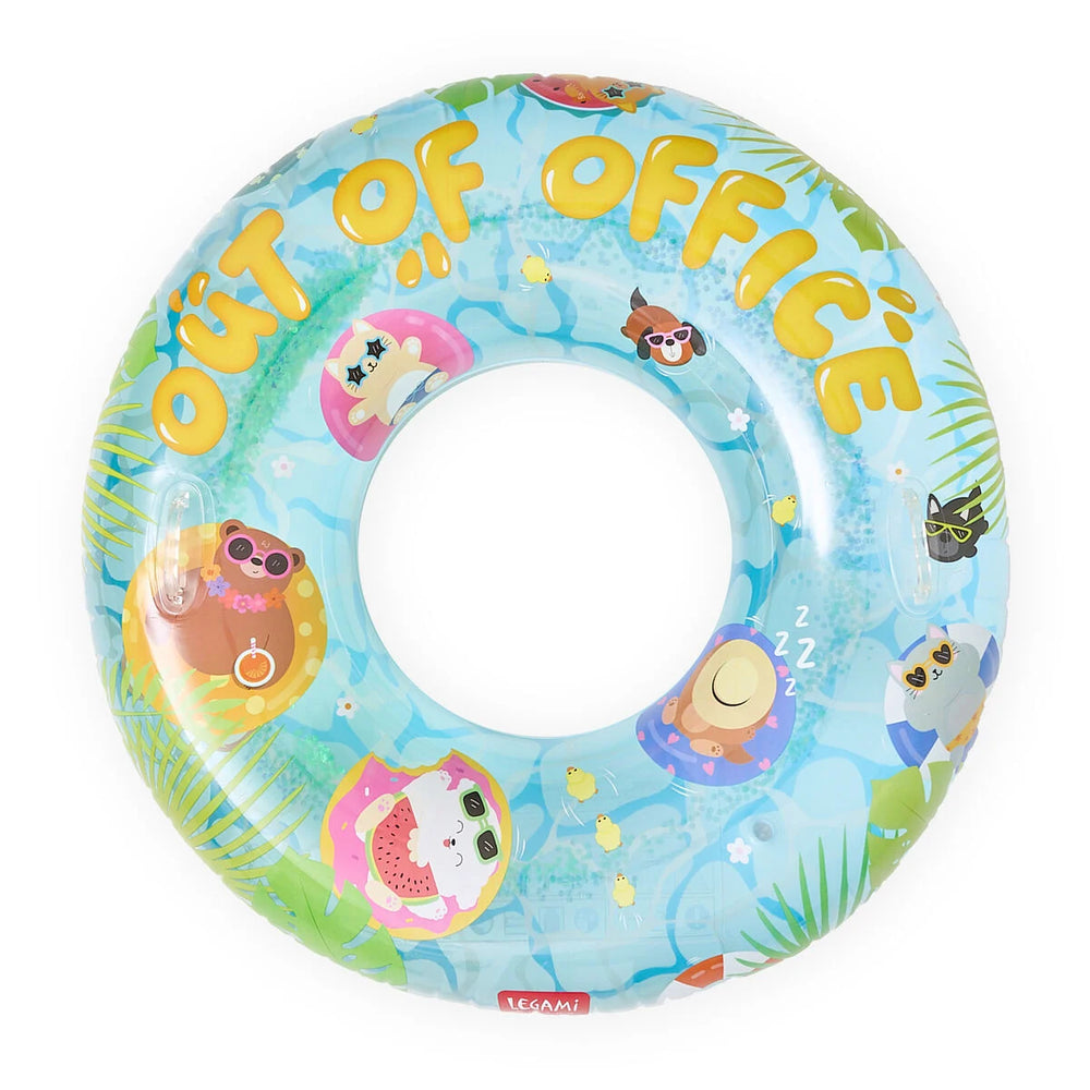 Legami. Out of Office Maxi Inflatable Pool Ring - Maxi Pool Ring