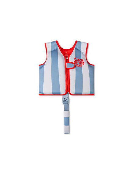 Swim Essentials: Σωσίβιο γιλέκο κολύμβησης με ιμάντα ασφαλείας για παιδιά 2-3 ετών & 3-6 ετών "Catch Of The Day"