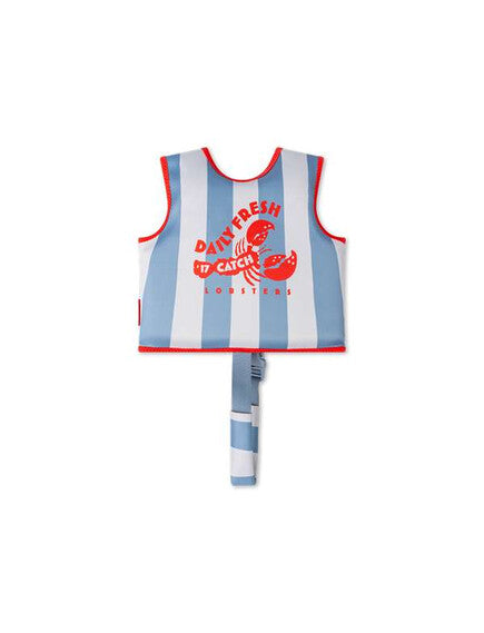 Swim Essentials: Σωσίβιο γιλέκο κολύμβησης με ιμάντα ασφαλείας για παιδιά 2-3 ετών & 3-6 ετών "Catch Of The Day"
