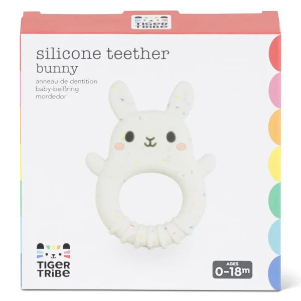 TIGER TRIBE. Παιχνίδι Οδοντοφυΐας – Silicone Teether Bunny