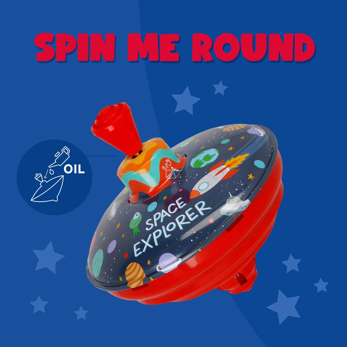 Space Spinning Top - Spin Me Round