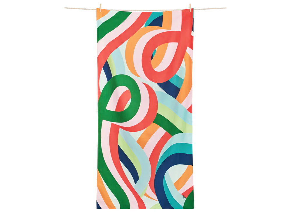 Dock & Bay: Πετσέτα θαλάσσης Quickdry Fruit Loops Microfiber (Μικροϊνες) L (160x90εκ.)