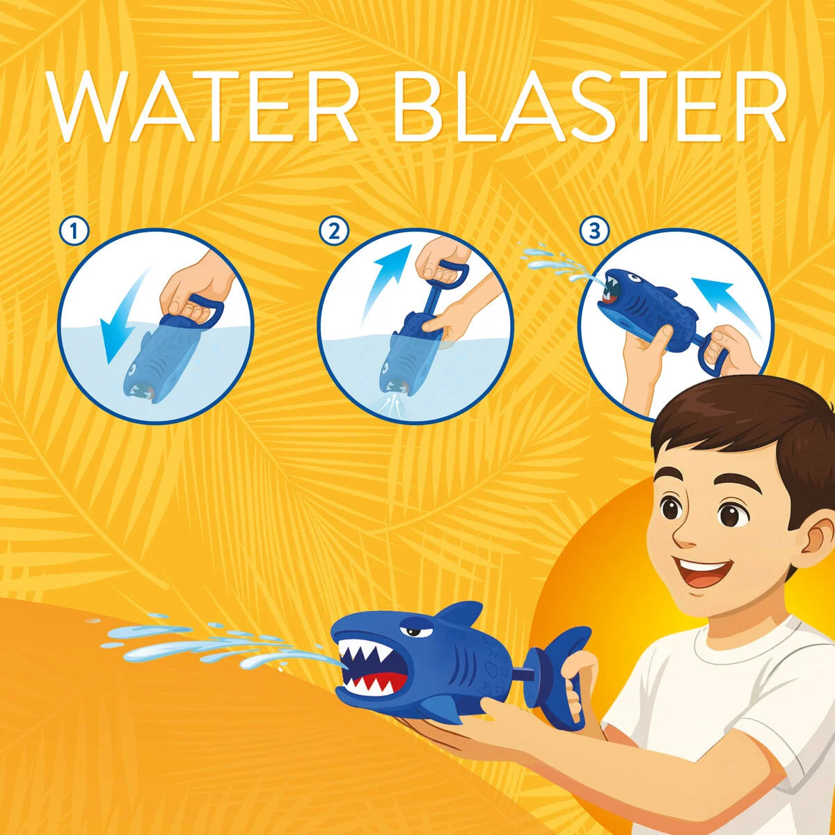 Legami. Water Blaster - Shark