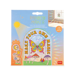 Set of 4 Static-Cling Suncatcher Stickers for Windows - Rainbow Maker