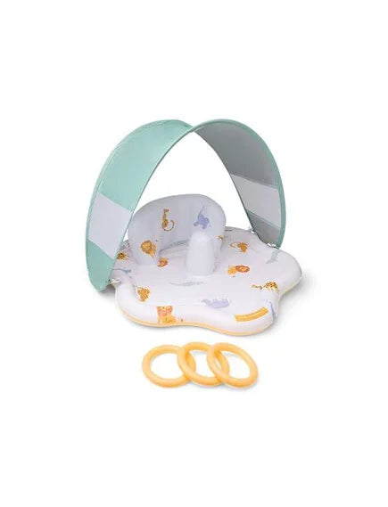Swim Essentials: Στρώμα νερού με σκίαστρο Ø76 cm - Wild Life