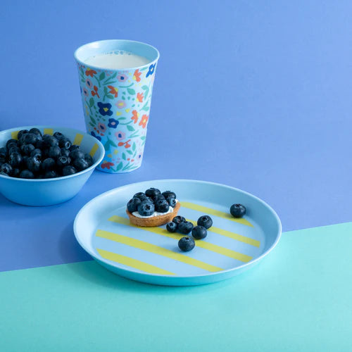 KOZIOL. NORA CUP L BLOOMS SWEET BLUE