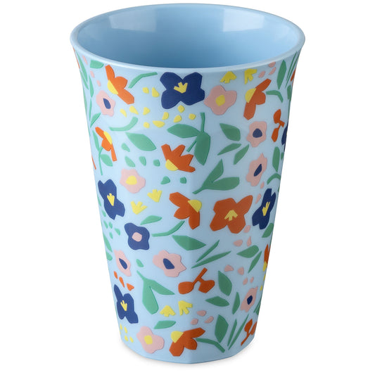 KOZIOL. NORA CUP L BLOOMS SWEET BLUE