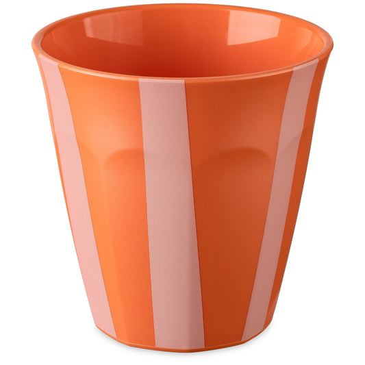 KOZIOL. NORA CUP M STRIPES STRONG CORAL