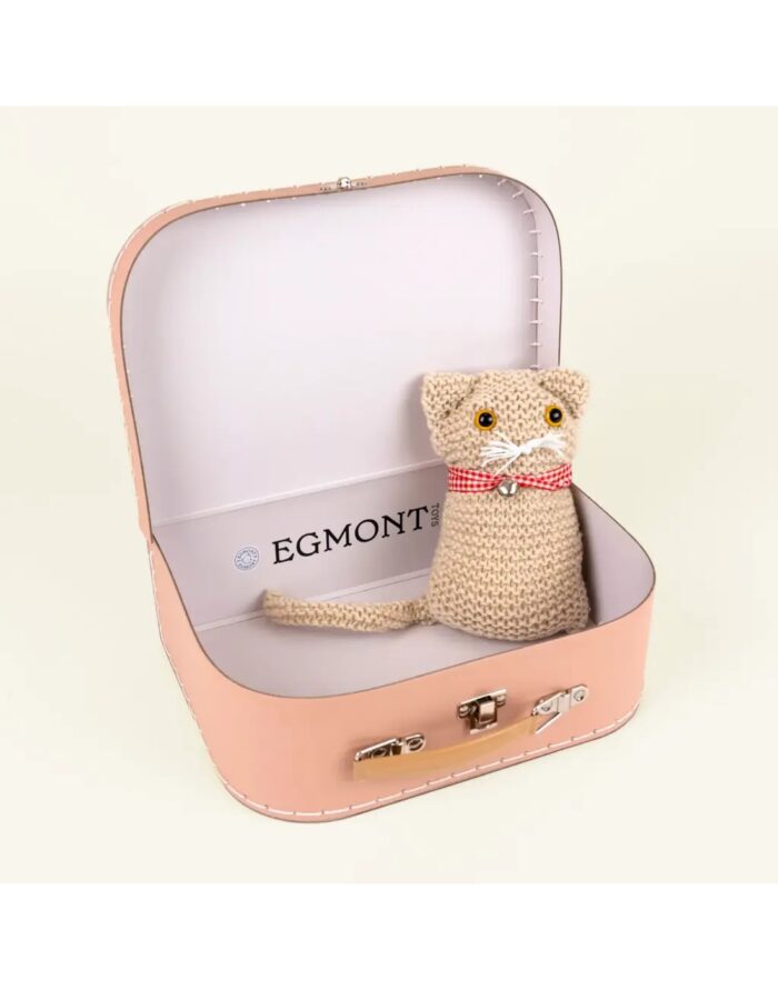 Egmont Toys.Λούτρινη Γάτα σε Βαλιτσάκι