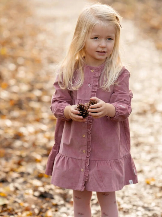 LITTLE DUTCH. Φορεματάκι μακρυμάνικο Rouge