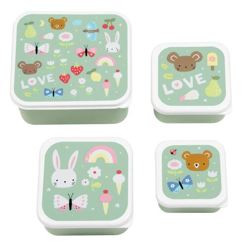 A little lovely company: Δοχείο φαγητού Lunch box set Joy