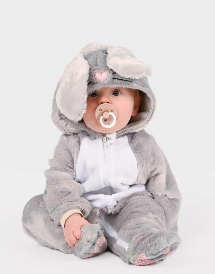 Den Goda Fen. Jumpsuit rabbit bebe