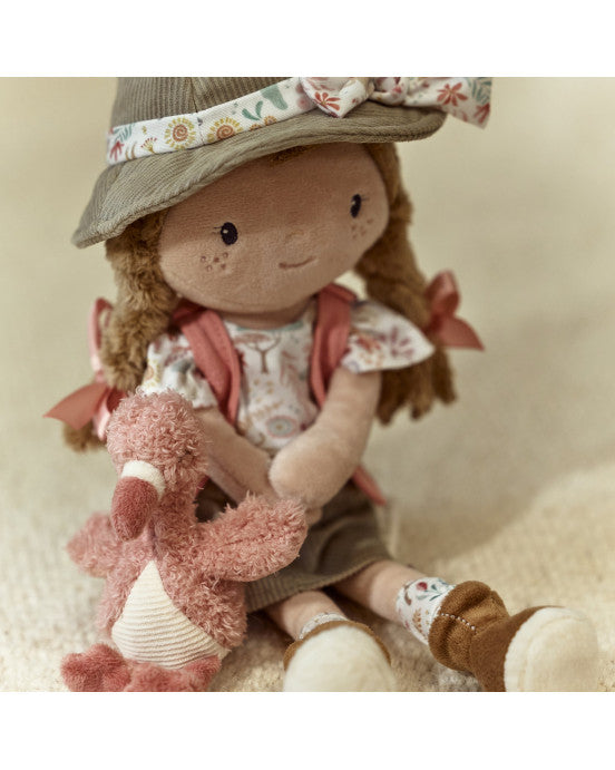 LITTLE DUTCH. Υφασμάτινη κούκλα Ranger Rosa Safari Friends GRS
