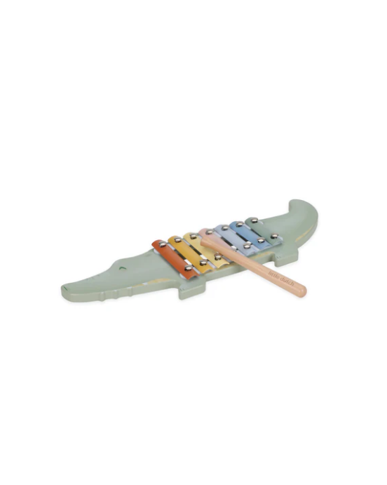LITTLE DUTCH. Ξυλόφωνο κροκοδειλάκι Safari Friends FSC LD7475