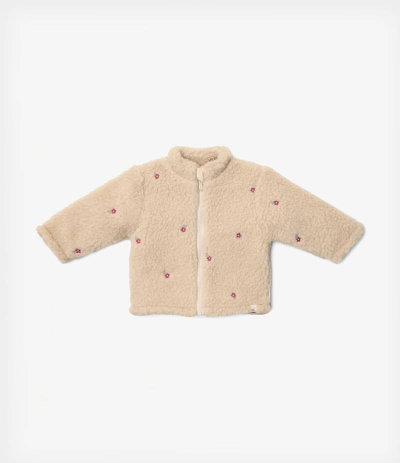Little Dutch Ζακέτα teddy με κέντημα Sand