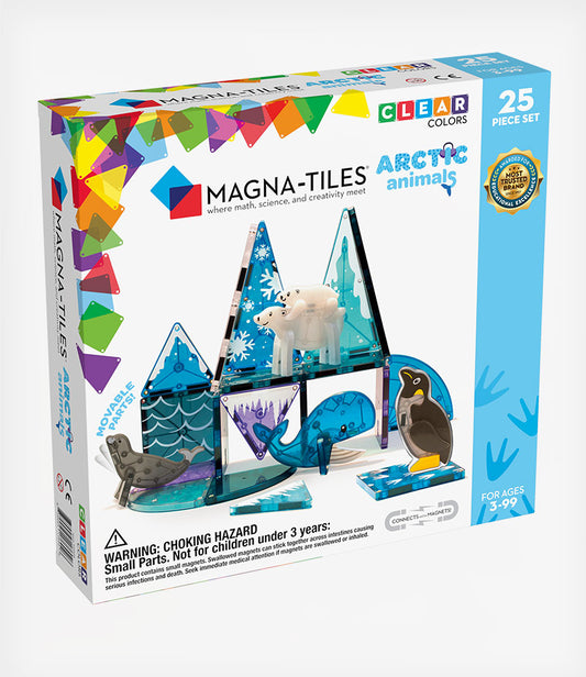 Magna-Tiles Μαγνητικό Παιχνίδι Μαγνητικά Πλακίδια Arctic Animals 25 Κομμάτια για 3+ ετών