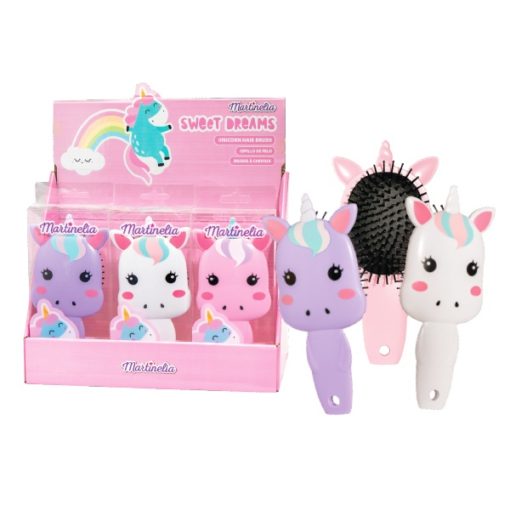 Martinelia Sweet Unicorn Hair Brush Βούρτσα Μαλλιών Μονόκερος 100gr