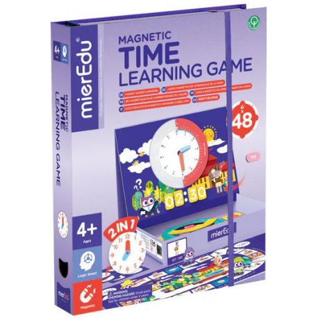 MierEdu. MAGNETIC TIME LEARNING GAME