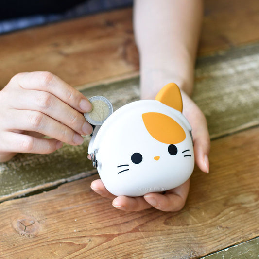 PG DESIGN. ΠΟΡΤΟΦΟΛΑΚΙ ΑΠΟ ΣΙΛΙΚΟΝΗ – ΓΑΤΟΥΛΑ (ΛΕΥΚΟ)