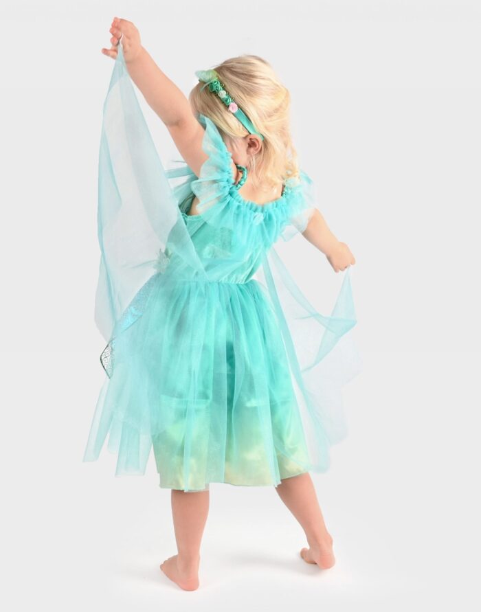 Den Goda Fen.  Παιδική Στολή Butterfly Fairy με Τιάρα