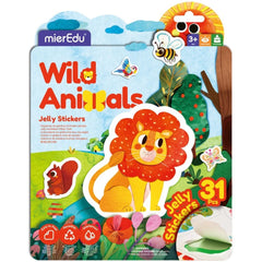 MierEdu. STICKERS WILD ANIMALS