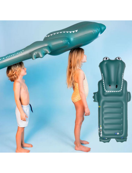 Swim Essentials: Στρώμα θαλάσσης για παιδιά από 6+ ετών - "Crocodile"