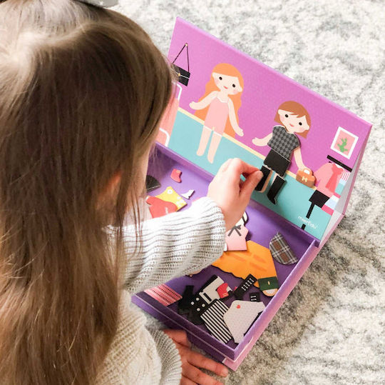 Mier Edu. Μαγνητικό Παιχνίδι Κατασκευών Μαθαίνω και Ντύνομαι