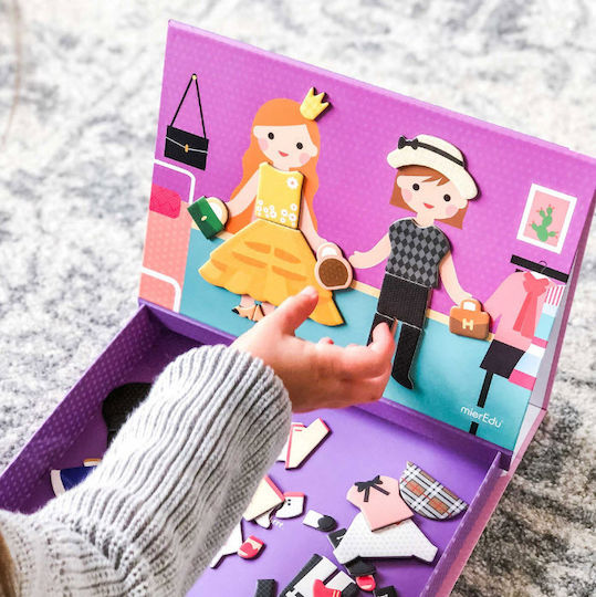 Mier Edu. Μαγνητικό Παιχνίδι Κατασκευών Μαθαίνω και Ντύνομαι