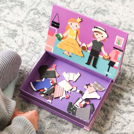 Mier Edu. Μαγνητικό Παιχνίδι Κατασκευών Μαθαίνω και Ντύνομαι