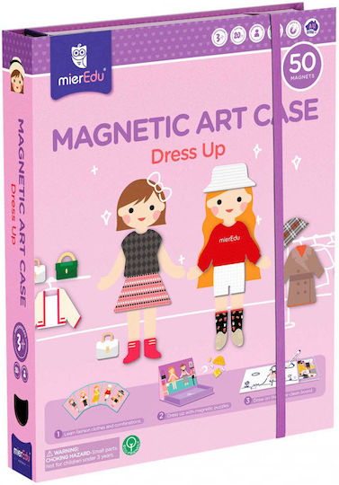 Mier Edu. Μαγνητικό Παιχνίδι Κατασκευών Μαθαίνω και Ντύνομαι